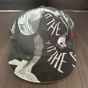 Nike 2005 IS IT THE SHOES AIR JORDAN RETRO 5 V FIRE RED MARS HAT FITTED 7 3/8